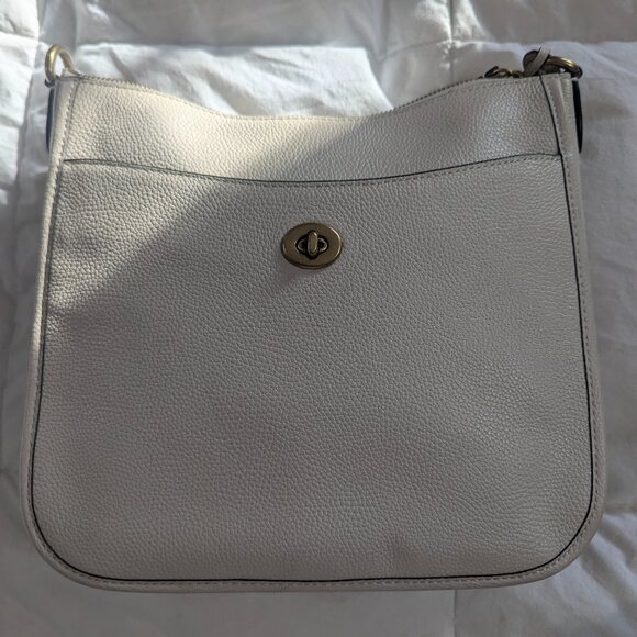 Coach Pebble Leather Chaise Crossbody NWT & Coach Accordion Zip Around Wallet - Picture 6 of 14